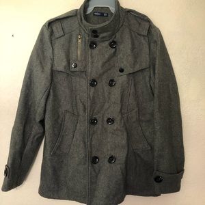 WINTER COAT FOR MEN WITH SCARF